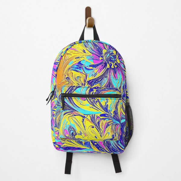 Item preview, Fibonacci Floral Chaos in Vibrant Urban Fantasy designed and sold by blackhalt.