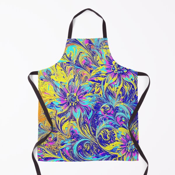 Item preview, Fibonacci Floral Chaos in Vibrant Urban Fantasy designed and sold by blackhalt.
