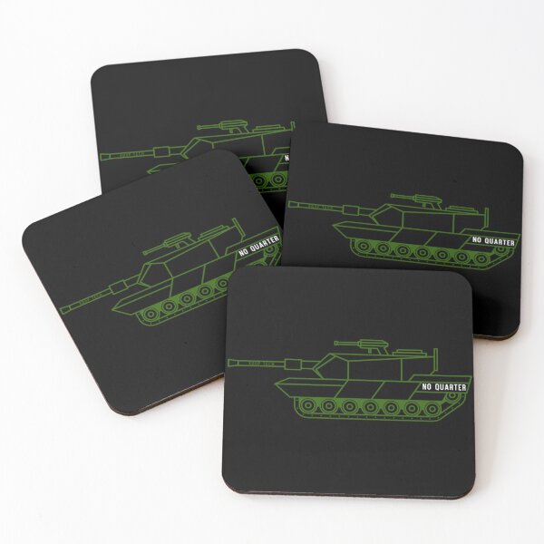 Item preview, Military Tank No Quarter - Koop Tech designed and sold by StickyMcSticker.