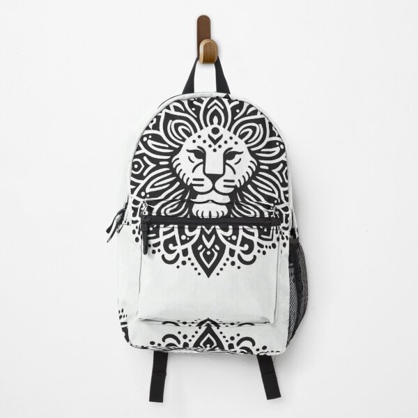 Item preview, Rangoli Lion Face art  designed and sold by ZulryLifestyles.