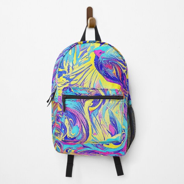 Item preview, Colorful Enigmatic Cat in Fractal Urban Wonderland designed and sold by blackhalt.
