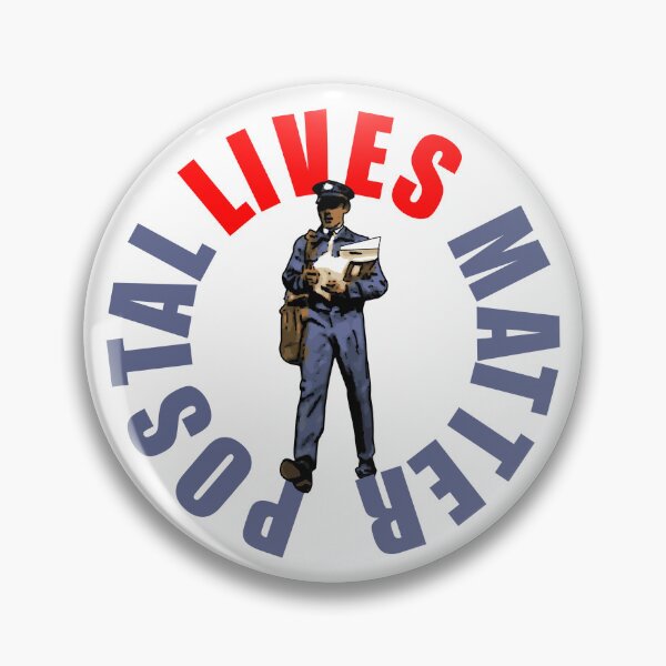 Item preview, Postal Lives Matter designed and sold by thinkaboudid.