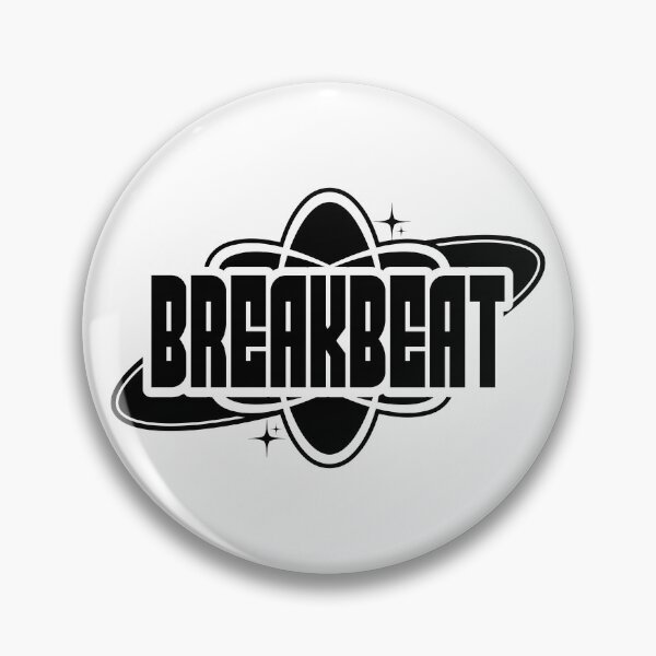 Artikelvorschau, BREAKBEAT - Y2K Atom (Schwarz) entworfen und verkauft von Discothreadz.