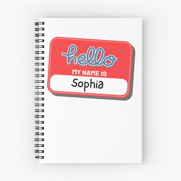 Item preview, Hello My Name Is Sophia designed and sold by babyrage.