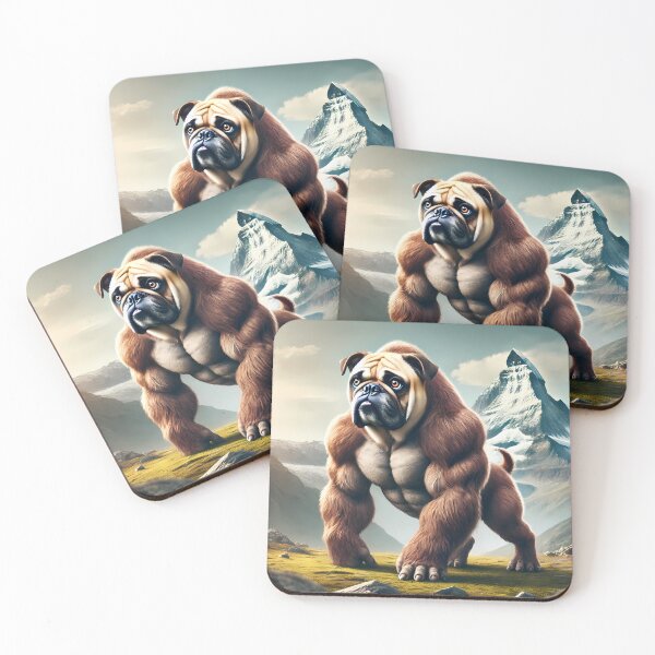 Item preview, Bulldog and gorilla hybrid animal designed and sold by Astralia.