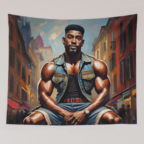 Item preview, Masculine Man designed and sold by ArtFactoryAI.