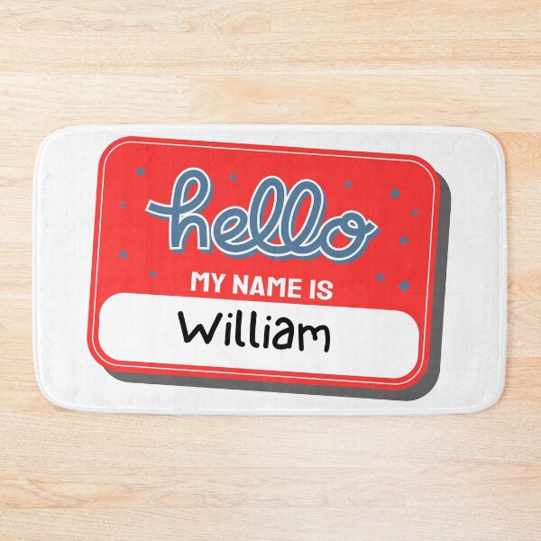 Item preview, Hello My Name Is William designed and sold by babyrage.