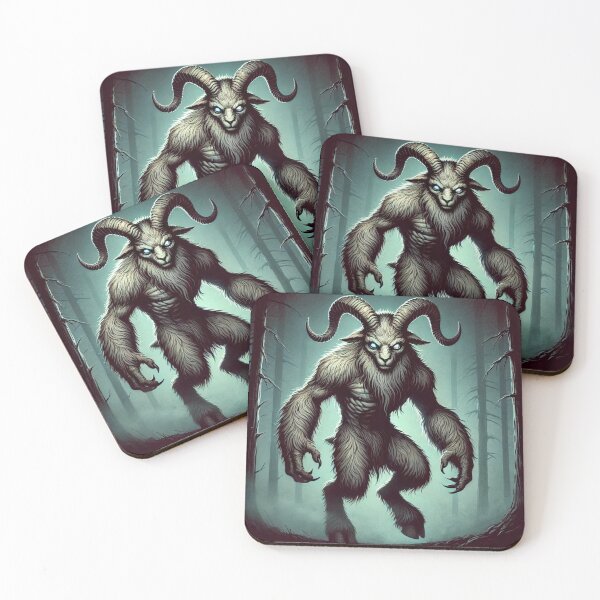Item preview, Blue Goat Man Cryptid designed and sold by blugost.