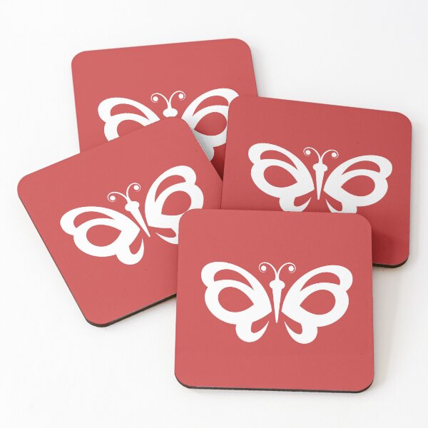 Item preview, Butterfly Design On Dark Red designed and sold by studioart.