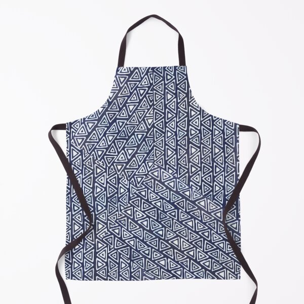 Item preview, Abstract Blue Tribal Triangle Design designed and sold by weserscs.