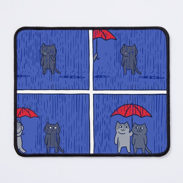 Item preview, Two Cats Umbrella in the Rain designed and sold by Marcusbelbin.