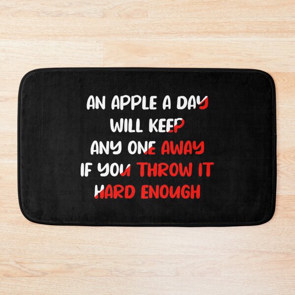 Item preview, An Apple A Day Funny designed and sold by Kannan-Ravi.