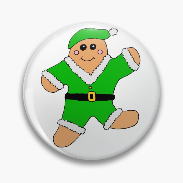Item preview, Gingerbread Cookie Elf designed and sold by JoyousArt4u.
