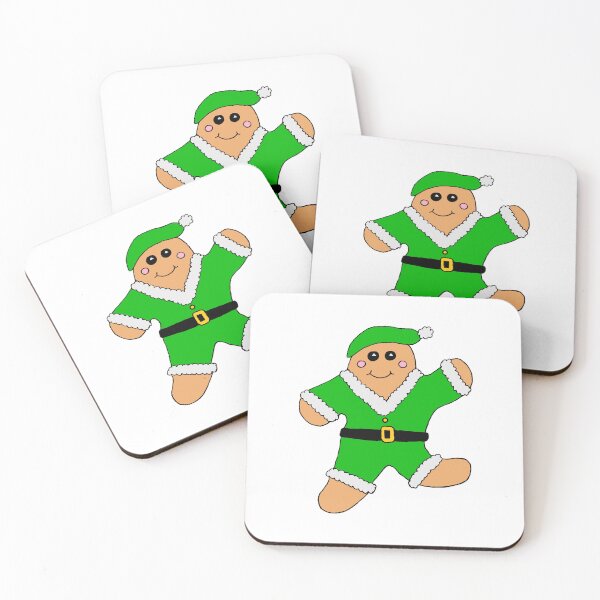 Item preview, Gingerbread Cookie Elf designed and sold by JoyousArt4u.