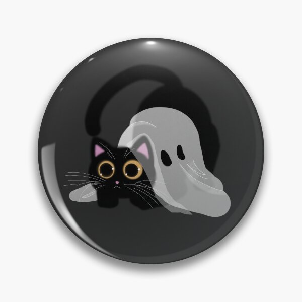 Item preview, Fuzzy Kitty with transparent ghost cloth designed and sold by BreadyArtDesign.