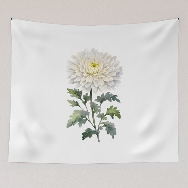 Item preview, White Chrysanthemum designed and sold by HOMETOWN86.