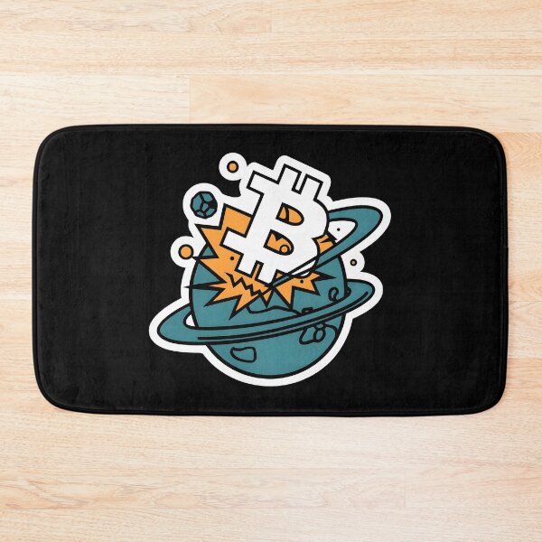 Item preview, Bitcoin Stardust Trail Crypto’s Celestial Footprints designed and sold by RadDeck.