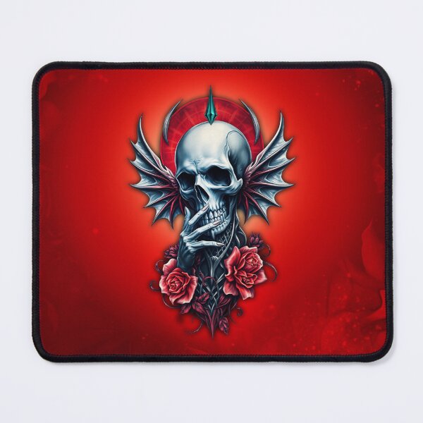Item preview, Impressive, realistic skull with wings designed and sold by nicky2342.
