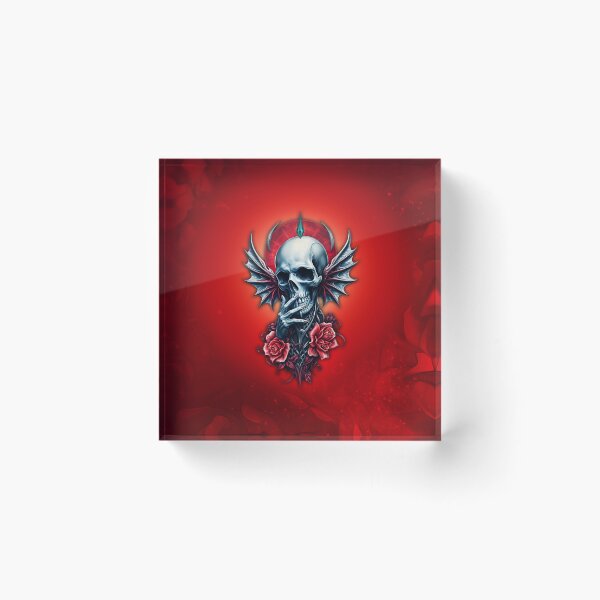 Item preview, Impressive, realistic skull with wings designed and sold by nicky2342.
