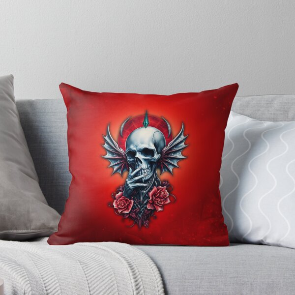 Item preview, Impressive, realistic skull with wings designed and sold by nicky2342.