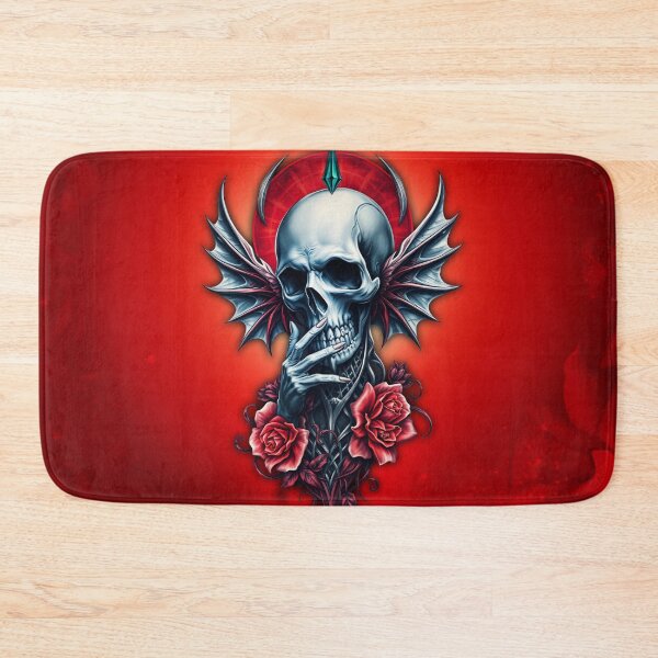 Item preview, Impressive, realistic skull with wings designed and sold by nicky2342.