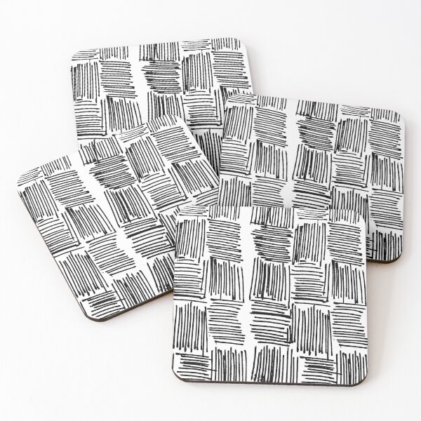 Item preview, pen lines pattern simple design artistic designed and sold by MsUnaun.