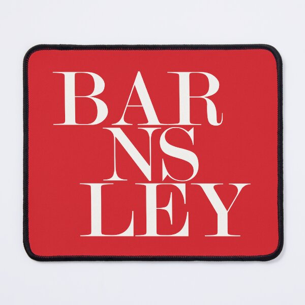 Item preview, Barnsley UK City (Red) Typography Minimalist Patriotic Travel Souvenir designed and sold by kakarikihill.