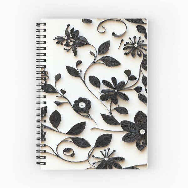Item preview, Black Paper Floral designed and sold by PrintsByFrank.