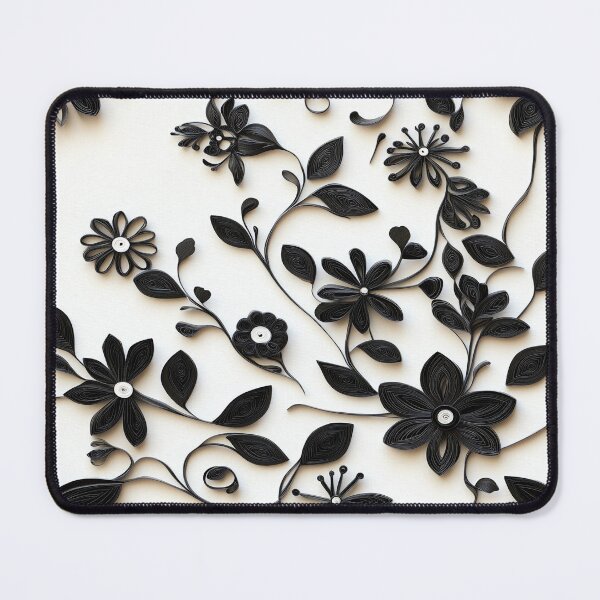 Item preview, Black Paper Floral designed and sold by PrintsByFrank.
