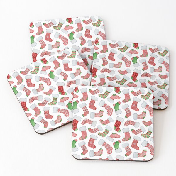 Item preview, Seamless Christmas patterns  designed and sold by Kelli Campbell.
