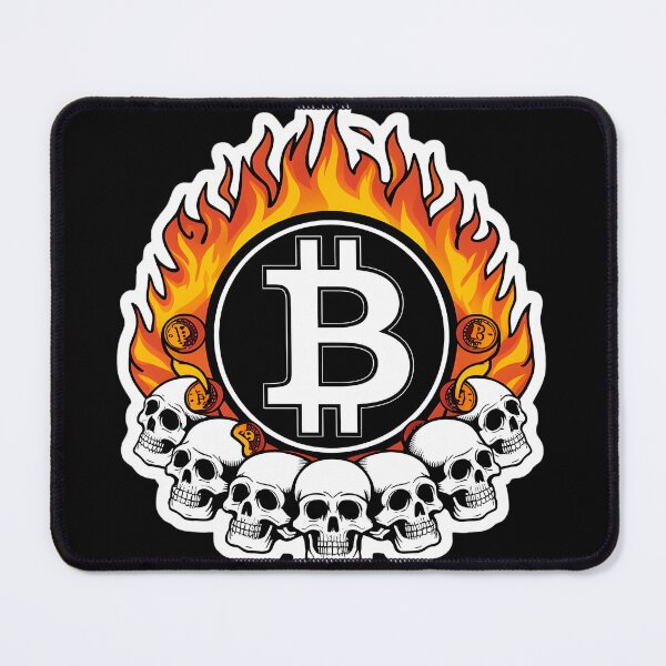 Item preview, Bitcoin Hustle Chase Crypto Success designed and sold by RadDeck.