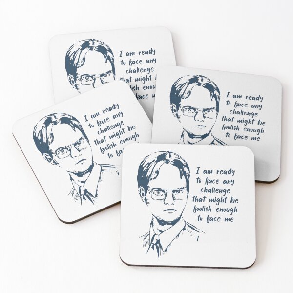 Item preview, Dwight Quote designed and sold by Fanverse Merchandise.