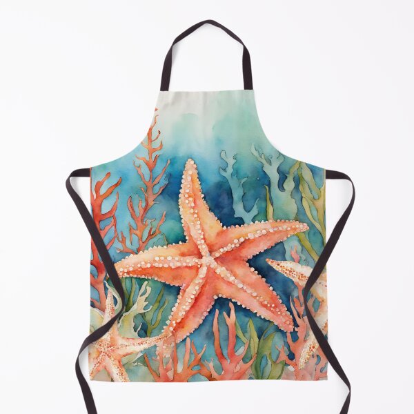 Item preview, Starfish Ocean Sea Shells Beach  designed and sold by SeaStarAlex.