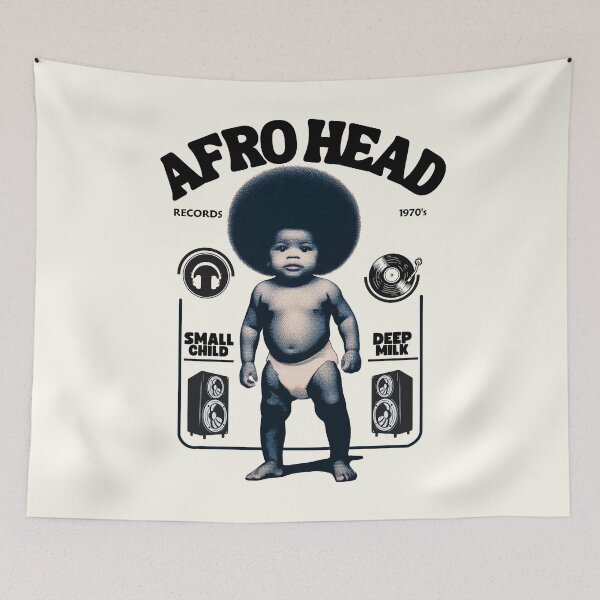 Item preview, Afro Head Records 70s designed and sold by Palati-Watt.