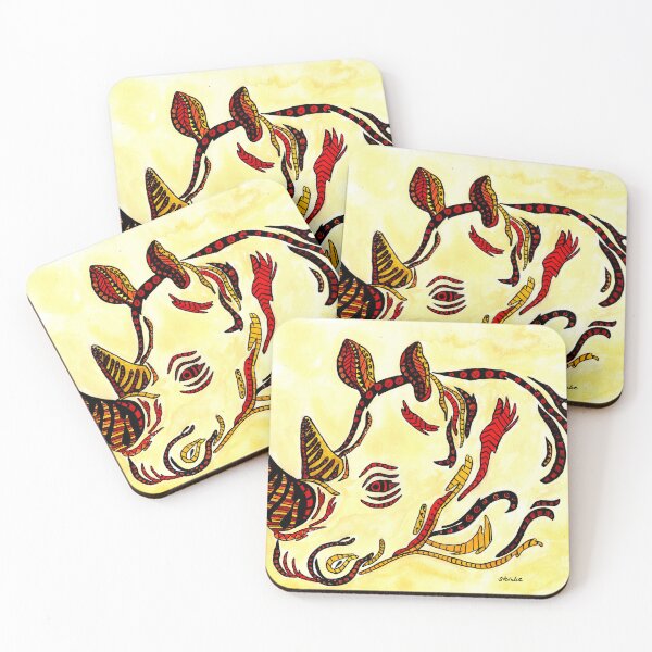 Item preview, Mandala rhino designed and sold by Sandra  Steinke.