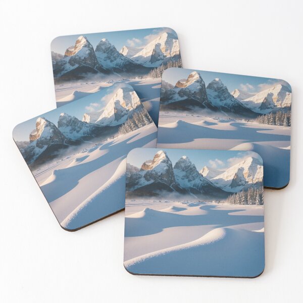 Item preview, Snow-capped Peak Landscape designed and sold by vekotpu.