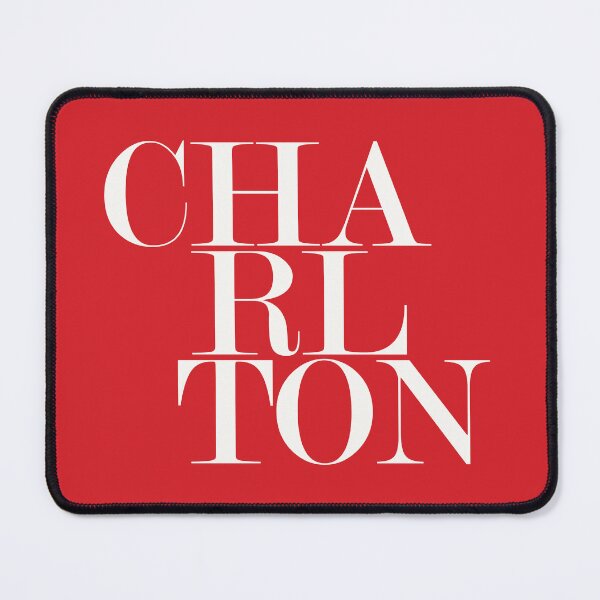 Item preview, Charlton UK City (Red) Typography Minimalist Patriotic Travel Souvenir designed and sold by kakarikihill.