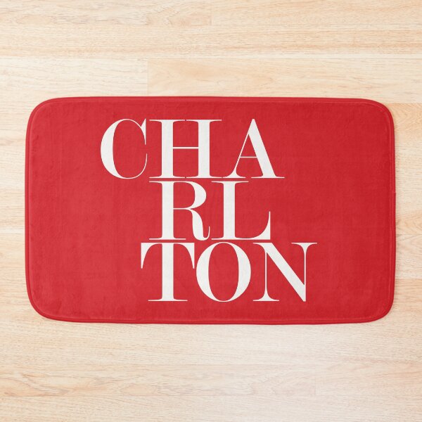 Item preview, Charlton UK City (Red) Typography Minimalist Patriotic Travel Souvenir designed and sold by kakarikihill.