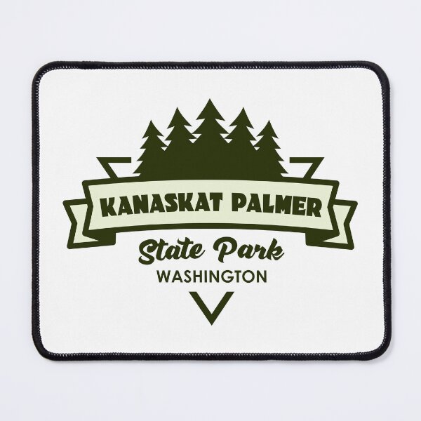 Item preview, Kanaskat Palmer State Park Washington Trees And Ribbon designed and sold by bivenart.