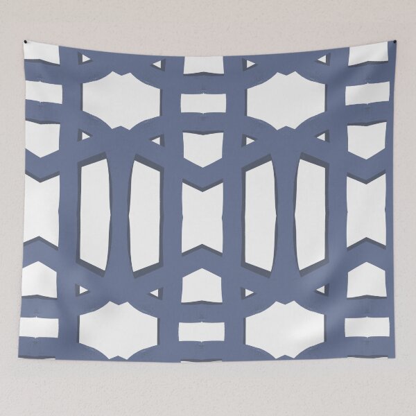 Item preview, ABSTRACT GRAFFITI MESH painting minimal designed and sold by JashJhaveri.