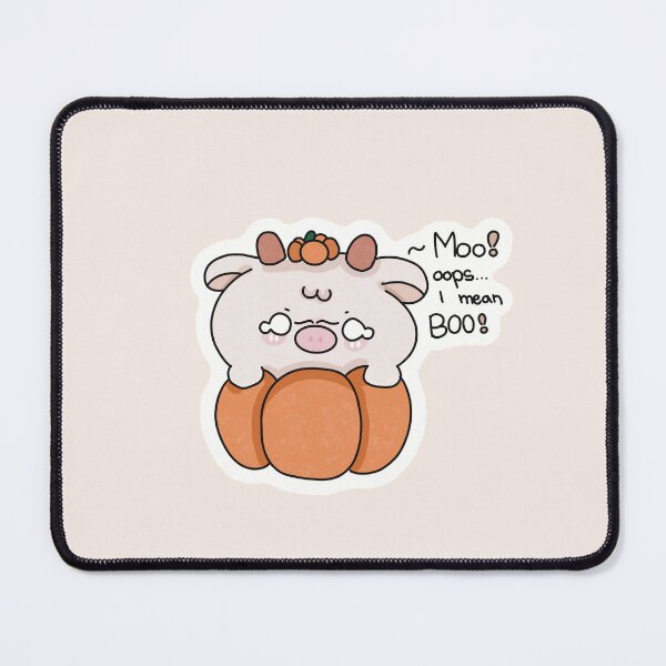 Item preview, Cute Pumpkin Cow designed and sold by FunnyFrogHops.