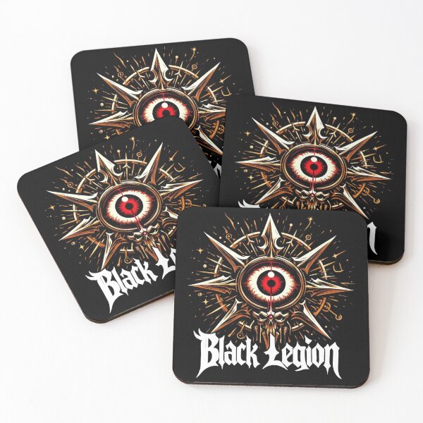 Item preview, Black Legion - Retro Metal designed and sold by Ukid.