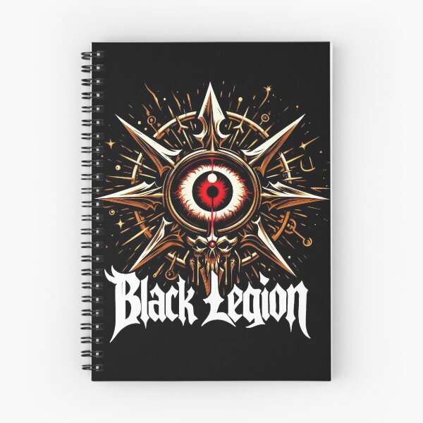 Item preview, Black Legion - Retro Metal designed and sold by Ukid.