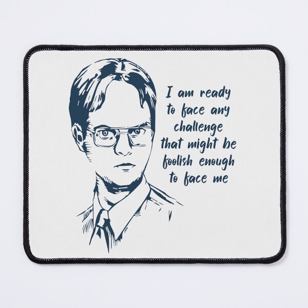 Item preview, Dwight Quote designed and sold by Fanverse Merchandise.
