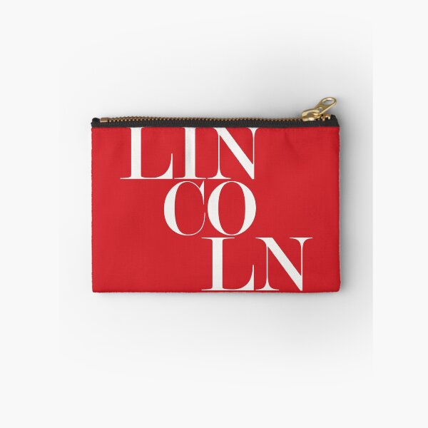 Artikelvorschau, Lincoln UK City (rot) Typografie minimalistisch patriotischen Reise Souvenir entworfen und verkauft von kakarikihill.