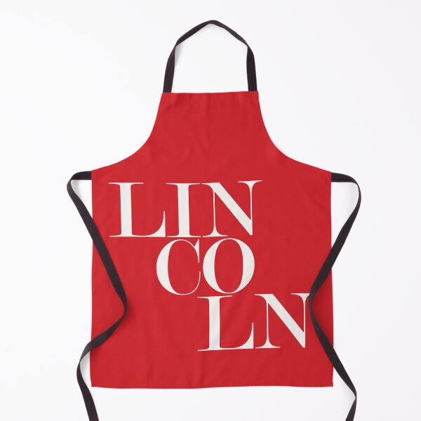 Item preview, Lincoln UK City (Red) Typography Minimalist Patriotic Travel Souvenir designed and sold by kakarikihill.
