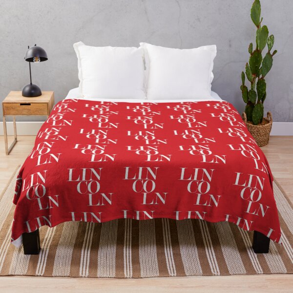 Item preview, Lincoln UK City (Red) Typography Minimalist Patriotic Travel Souvenir designed and sold by kakarikihill.