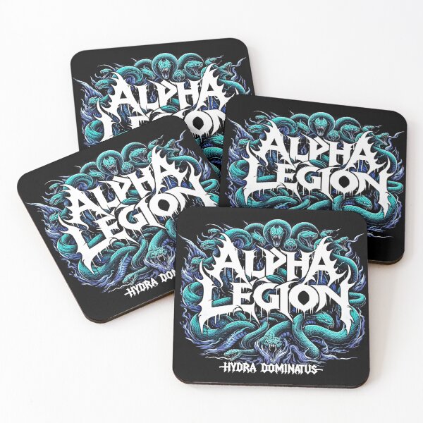 Item preview, Alpha Legion - Retro Metal designed and sold by Ukid.