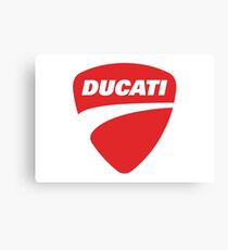 Ducati Logo Merchandise Canvas Print