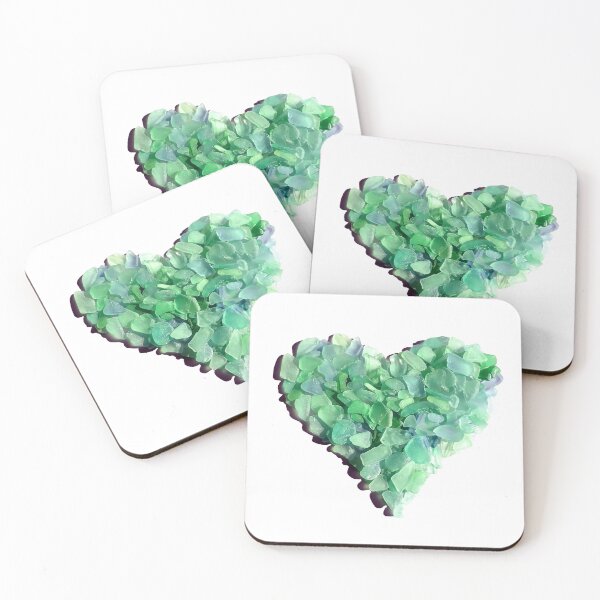 Item preview, IMAGE PRINT ONLY Sea Foam Sea Glass Beach House Décor Beach Glass Aesthetic 4 of 4 designed and sold by Beachy.